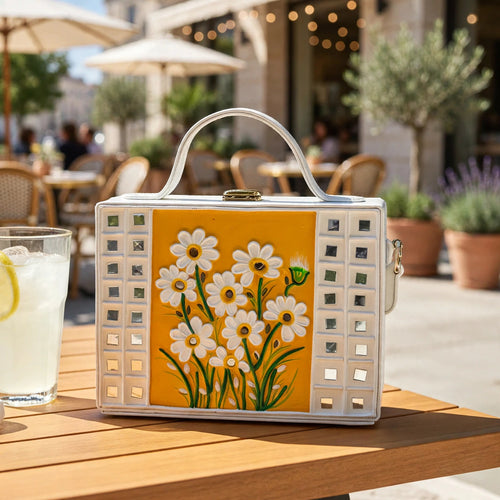 Daisy Lippan Art Box Purse