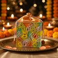 Floral Potli Lippan Art Bag