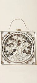 Tree of Life Lippan Art Box Purse